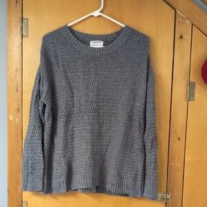 Grey Tunic Length sweater